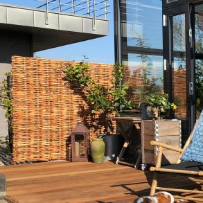 Shadow - Skyddstaket i rottingfltning, 120 x 150 cm