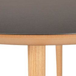 Ronda - Spisebord i 6 linoleumsfarver,  90 cm.