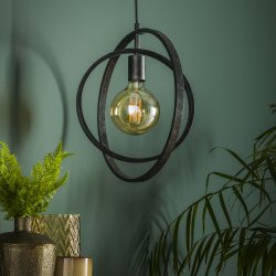 Frisky - Loftlampe i patineret metal