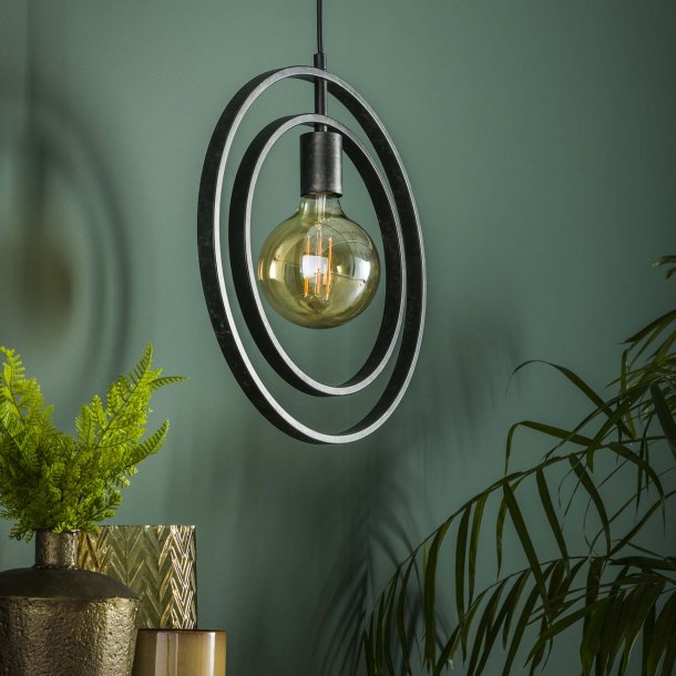 Frisky - Loftlampe i patineret metal