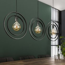 Frisky - Loftlampe i patineret metal