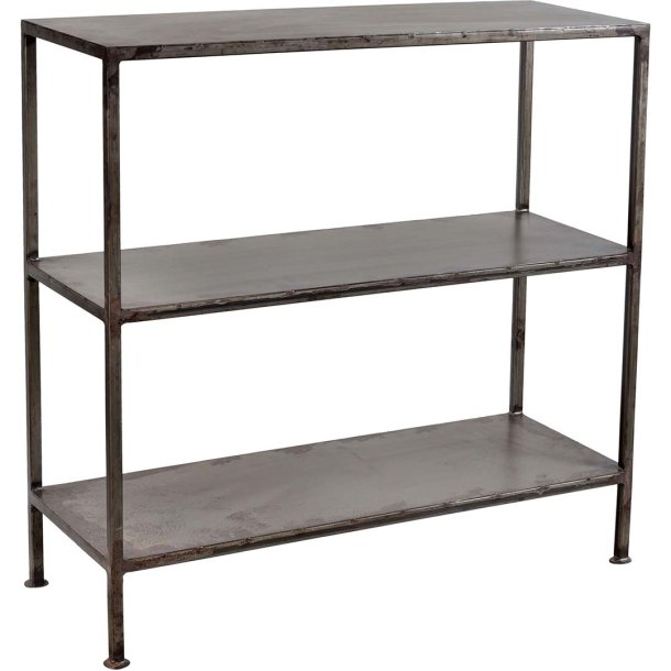 Seattle -patineret reol i lakeret metal, model small