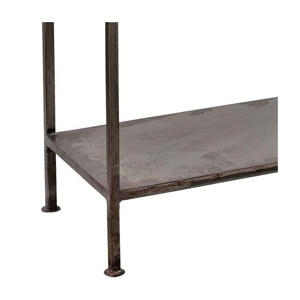 Seattle -patineret reol i lakeret metal, model small