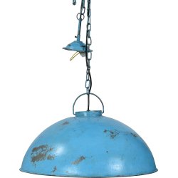 Thormann pendel i antik bl metal, model large