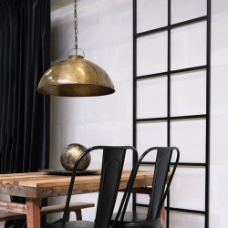 Thormann pendel i antik messing, model large