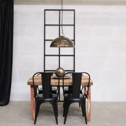 Thormann pendel i metalmarmorering, model large