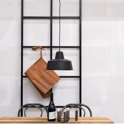 Sarah pendel i antik sort jern