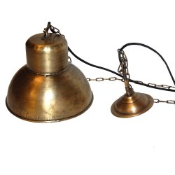 Alma pendel i antik messing