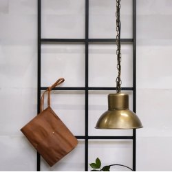 Alma pendel i antik messing