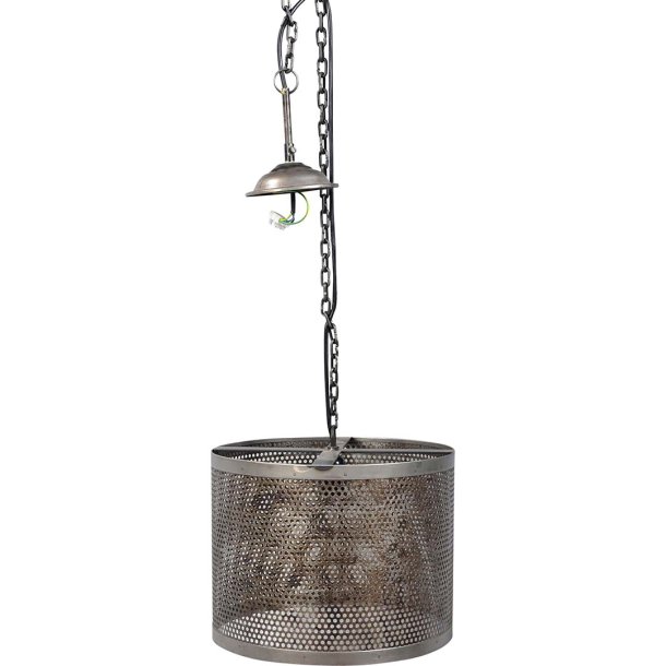 Kelly pendel i patineret lakeret metal
