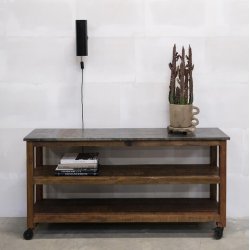 Randa - Konsolbord med metaltop