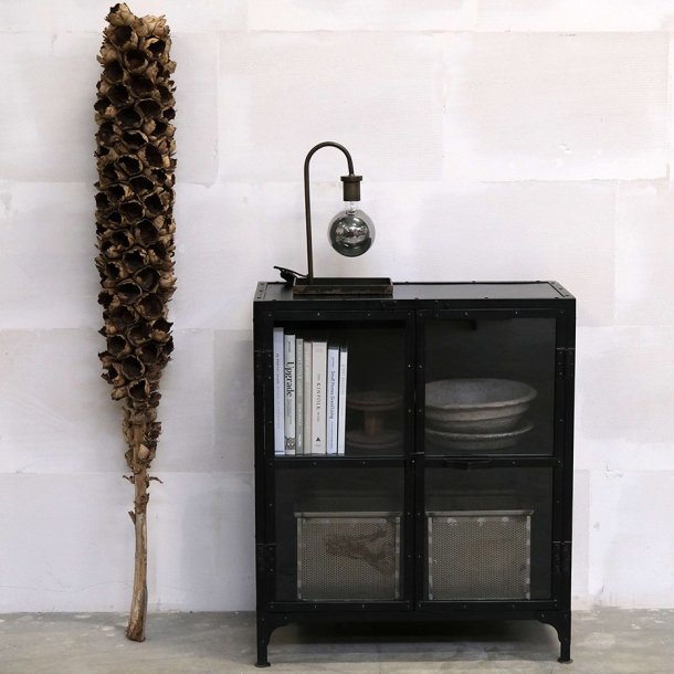 Ryan bordlampe i lakeret patineret jern