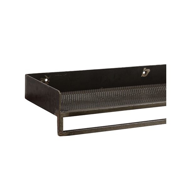 Maze  - 2 patinerede jernhylder, model large