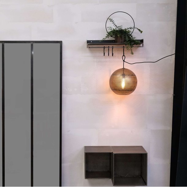 Moonlight pendel i lakeret jern, model small