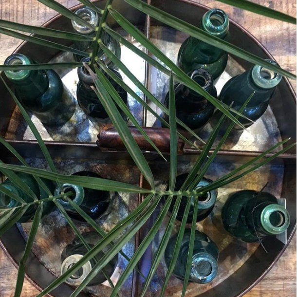 Agustin zinkkasse med fire rum