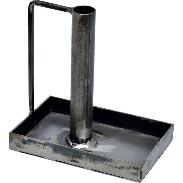 Camp - 2 Lysestager i patineret metal