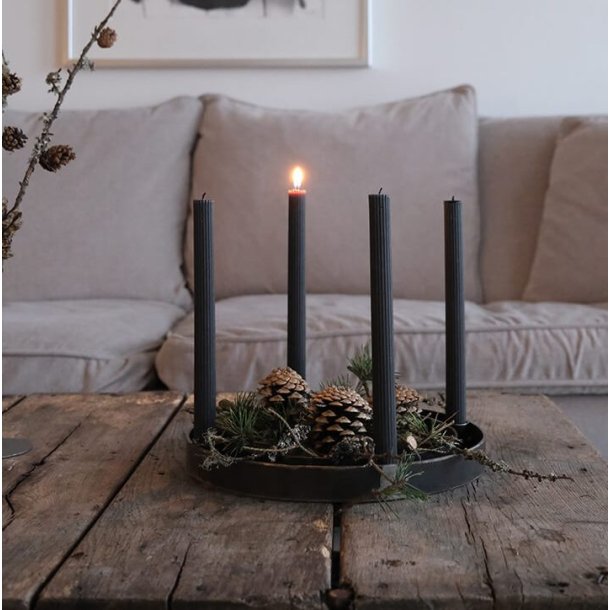 Lucia adventsstage - rund