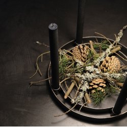 Lucia adventsstage - rund