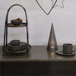 London - Etagere i patineret metal