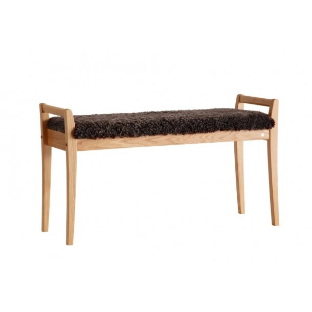 Meja - B�nk i olieret eg med en bredde p� 98 cm