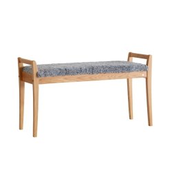 Meja - B�nk i olieret eg med en bredde p� 98 cm