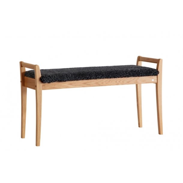 Meja - B�nk i olieret eg med en bredde p� 98 cm