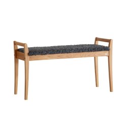 Meja - B�nk i olieret eg med en bredde p� 98 cm