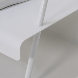 Pinot -tjstativ i hvidt metal