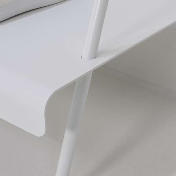 Pinot -tjstativ i hvidt metal