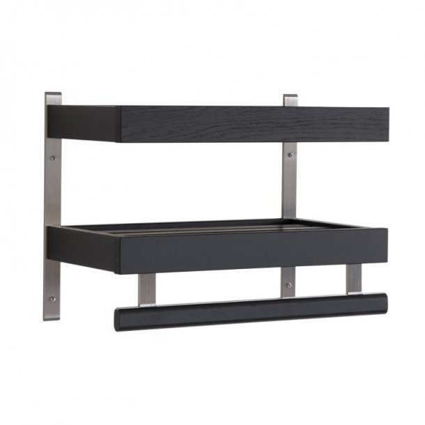 Hall - Dobbelt hattehylde med en bredde p� 50 cm