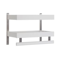 Hall - Dobbelt hattehylde med en bredde p� 50 cm