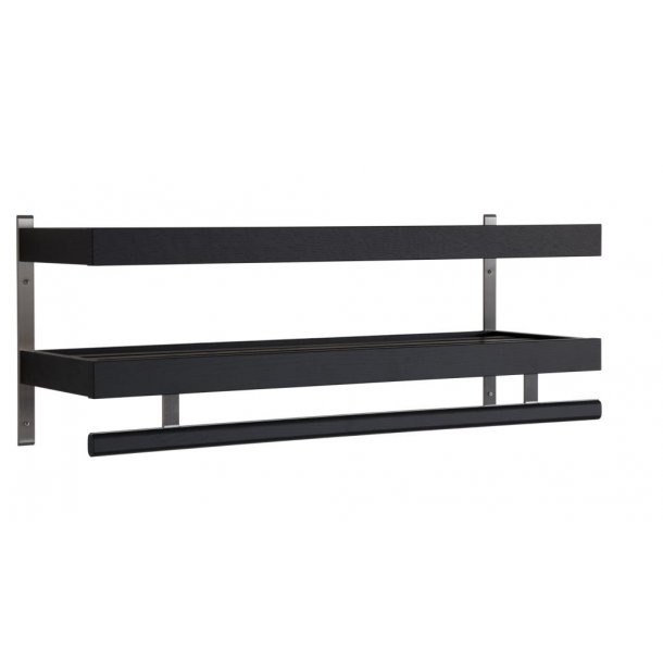 Hall - Dobbelt hattehylde med en bredde p� 80 cm