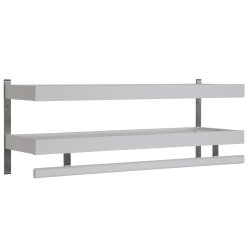 Hall - Dobbelt hattehylde med en bredde p� 100 cm
