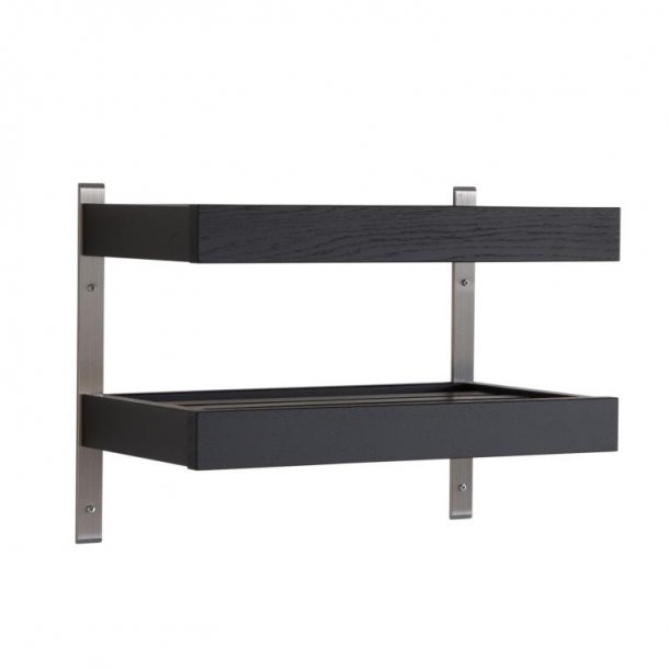 Hall - Dobbelt skohylde som v�gmodel med en bredde p� 50 cm
