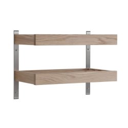 Hall - Dobbelt skohylde som v�gmodel med en bredde p� 50 cm