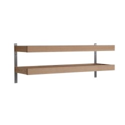 Hall - Dobbelt skohylde som v�gmodel med en bredde p� 80 cm