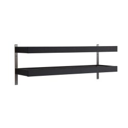 Hall - Dobbelt skohylde som v�gmodel med en bredde p� 100 cm