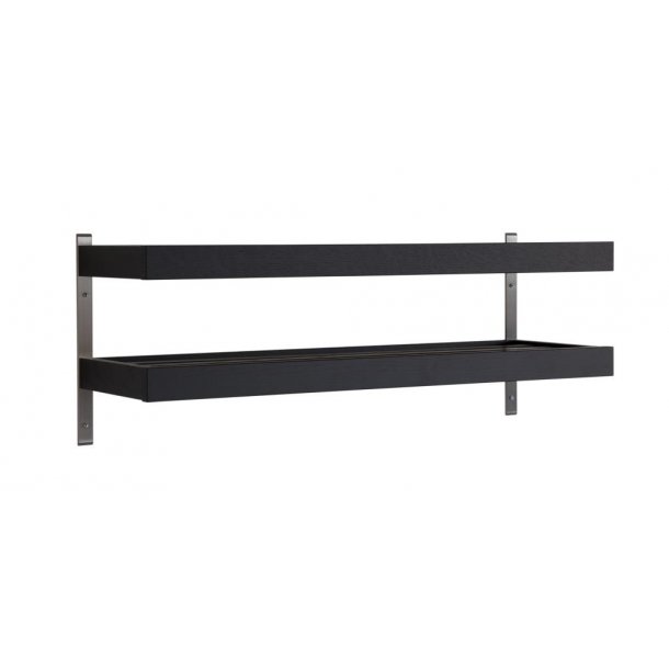Hall - Dobbelt skohylde som v�gmodel med en bredde p� 100 cm