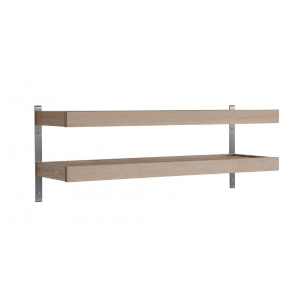 Hall - Dobbelt skohylde som v�gmodel med en bredde p� 100 cm