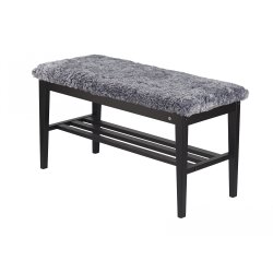 Hall - B�nk i sortbejdset eg