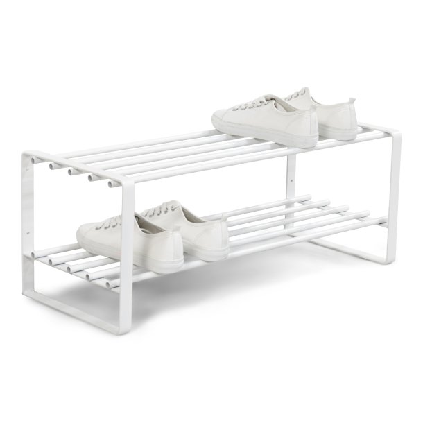 Dinex - Skostativ i hvid metal