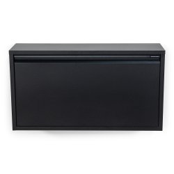 Zapato - Skoskab med 1 rum XL - sort metal