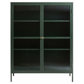 Yonexx - Skab i glas og grøn metal