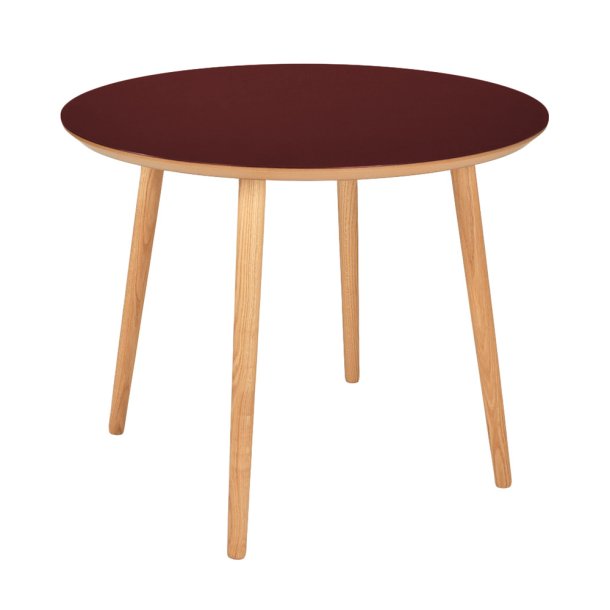 Ronda - Spisebord i 6 linoleumsfarver,  90 cm.