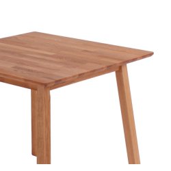 Tiel - Spisebord i massiv eg, 80 x 80 cm