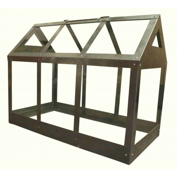 Calinornia stor vksthus i galvaniseret stl, 62 x 32 x 50 cm