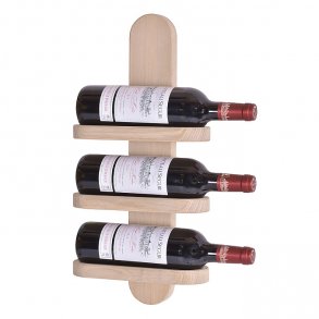 Milano - Vinstll fr 3 flaskor i vitoljad ek