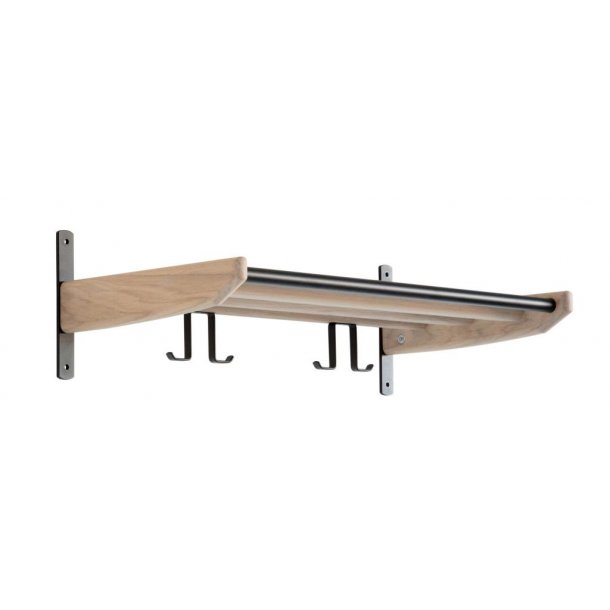Freja - Hattehylde i massiv eg, med en bredde p� 59 cm