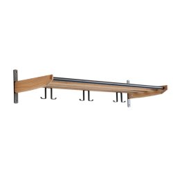 Freja - Hattehylde i massiv eg, med en bredde p� 90 cm