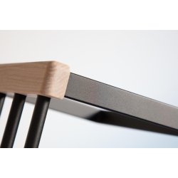 Freja - Skohylde i massiv eg, med en bredde p� 90 cm